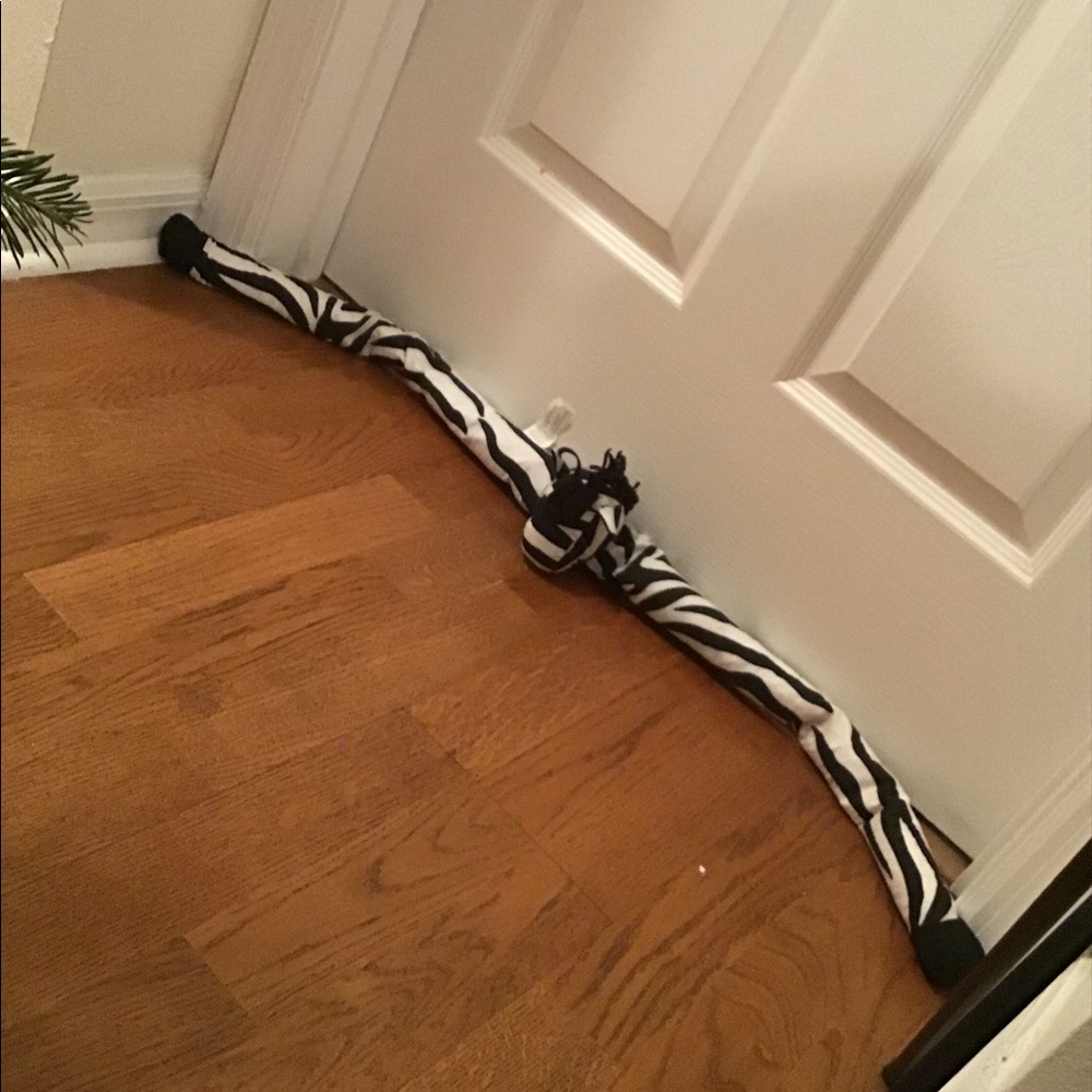Zebra Door Stopper / Light blocker